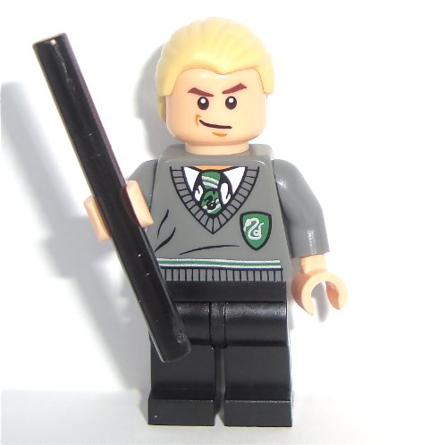 Preisvergleich Produktbild LEGO® Harry PotterTM Minifigur Draco Malfoy mit Zauberstab