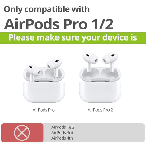 Housse Airpods Pro en bois de noyer gravé cerf, idée cadeau unique - 3