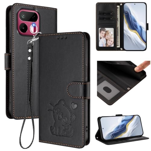 �X�}�z�P�[�X �Ή��@�� for Realme 16T 5G �X�}�z�P�[�X�y�J�[�h�z���_�[�E�E�H���b�g�E�}�O�l�b�g�o�b�N���E�t���b�v�E�X�^���h�@�\�t���zBlack