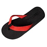 Herren Schuhe Unisex aushöhlen Casual Paar Strand Sandale Flip Flops Schuhe Unisex-Erwachsene Badelatschen Rutschfeste Badeschlappen Badeschuhe mit Massagepunkte Sommer Hollow Out Sandalen Damen Herren Hausschuhe