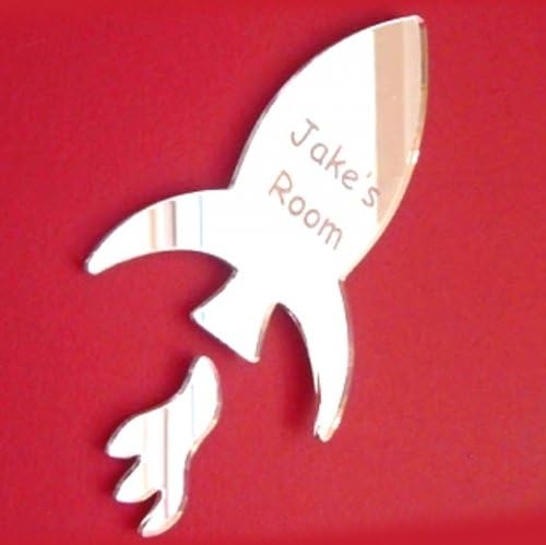 Super Cool Creations Rocket Mirrors - 35cm x 26cm
