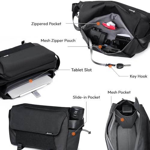 Image of ULANZI BP11 8L Camera Sling Bag with Tripod Holder for Men Women, Lightweight Splash-Proof DSLR /Mirrorless Anti-Theft Crossbody Bag for Travel Hiking Photography Customizable Front Pocket Camera Bag