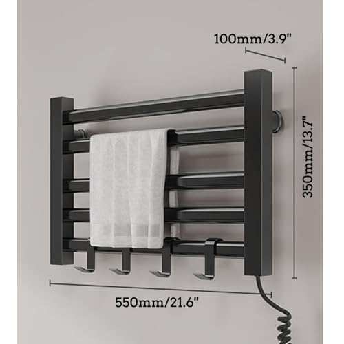 Sèche-serviettes électrique 5 barres pour éliminer l'humidité