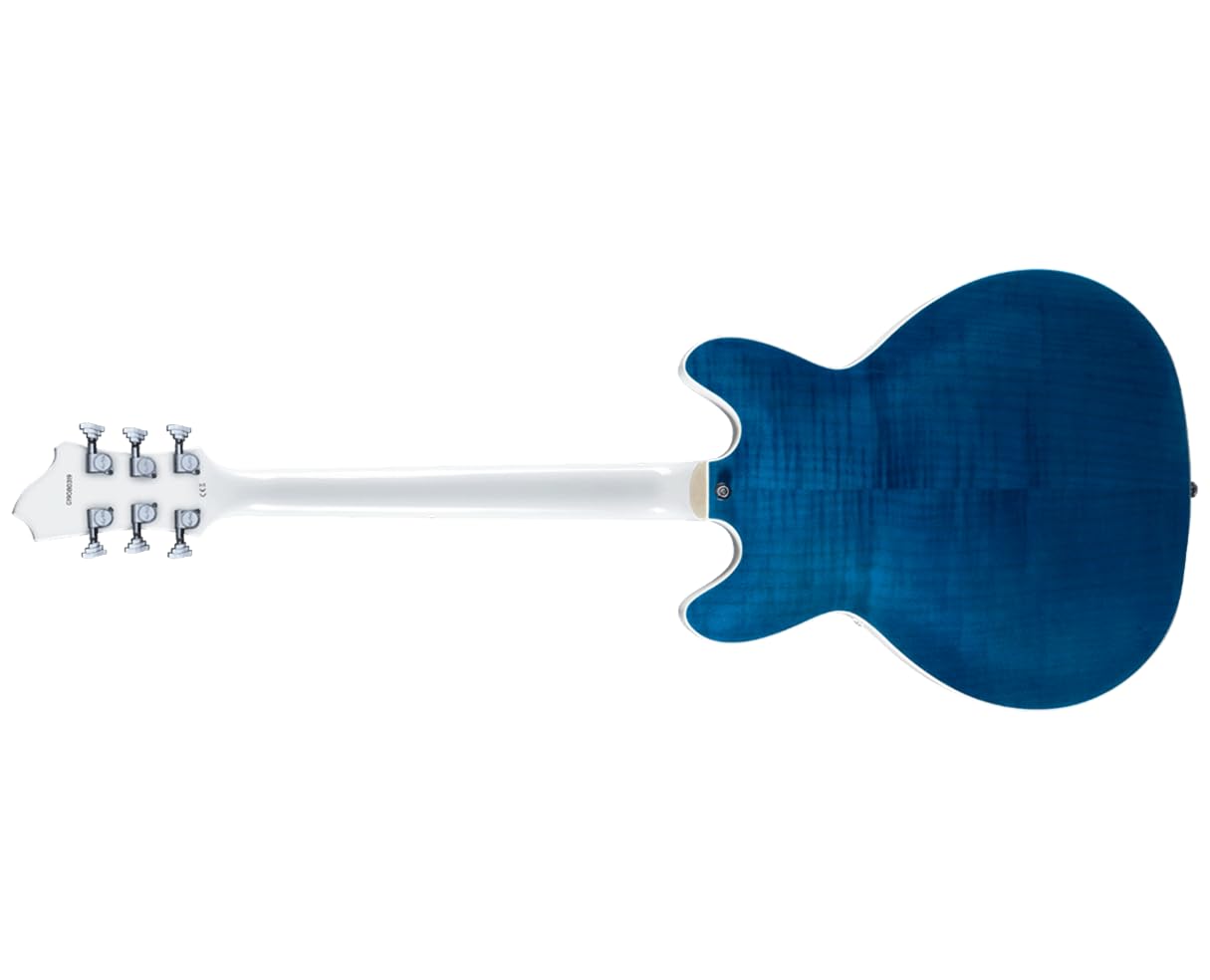 Amazon | Hagstrom 6弦セミホローボディ エレキギター 右 曇りの海