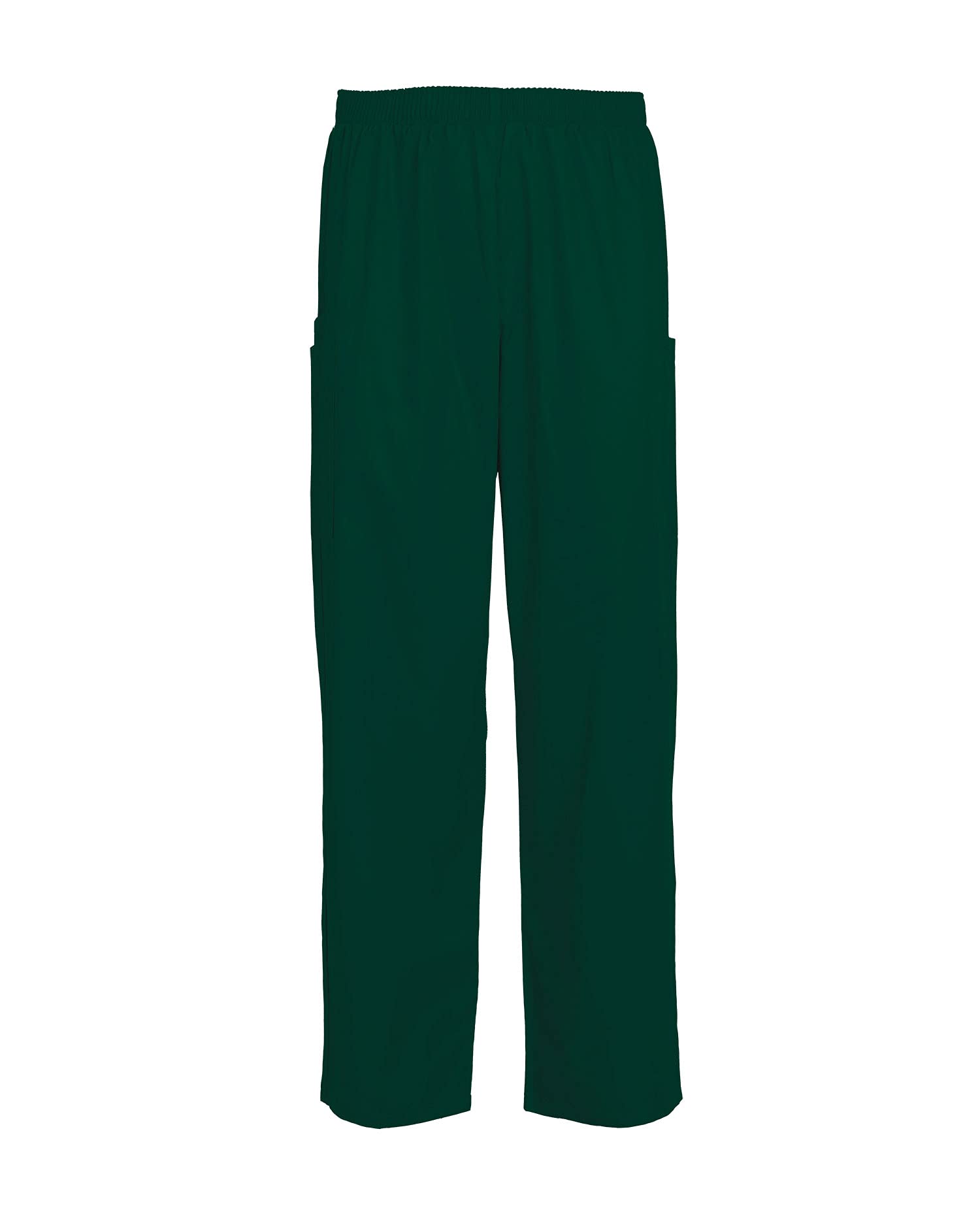 Tailor's Men's Hunter Green Scrub Trousers Full Elastic Waist Scrub Cargo Pants