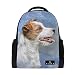 MyDaily Jack Russell Terrier Rucksack 35,6 cm Laptop Daypack Bookbag für Reisen College Schule