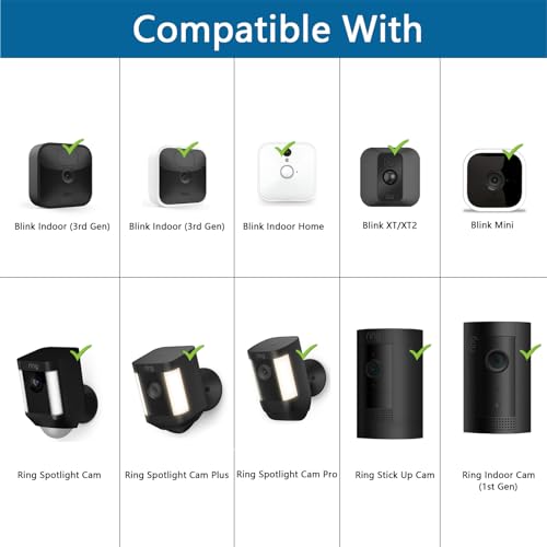 HOLACA Universal Sunshade Cover, Rainshade Cover, for All Outdoor Security Camera with 1/4 Screw, Shield Compatible with Ring - Image 3