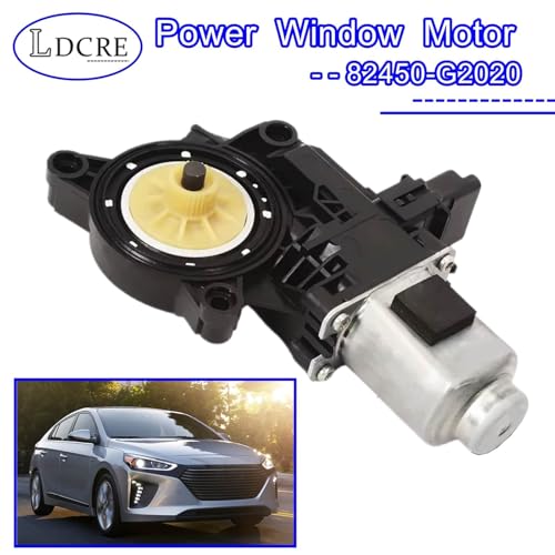 82450-G2020 Power Window Motor Compatible with Hyundai Ioniq 2017 2018 2019 2020 2021 2022 ，Front Left Door Driver Side Window Motors Replace 82450G2020 82450 G2020 - Thumbnail 2