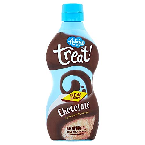 Sauce chocolat au lait Askeys Treat pour napper vos glaces et crêpes en famille