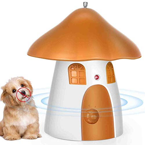 Anti Barking Device, Ultrasonic Dog Barking Deterrent Devices With 4 Modes, Sonic Bark Deterrents Up to 50 Ft Range, Anti Dog Barking Device Outdoor Weatherproof