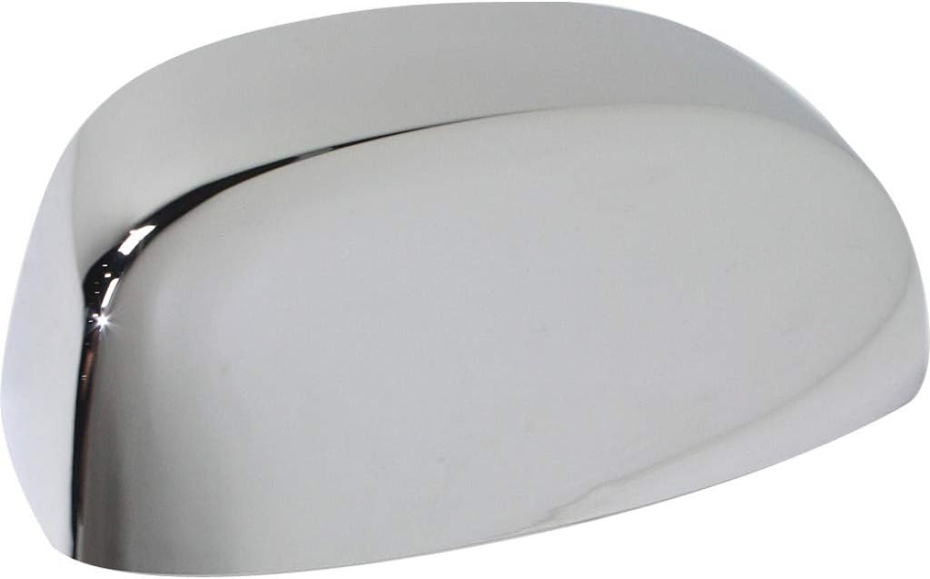 For Cadillac Escalade/Escalade ESV 2007-2014 Door Mirror Cover Driver and Passenger Side | Pair | Chrome | Replacement For 25788160, 25788161