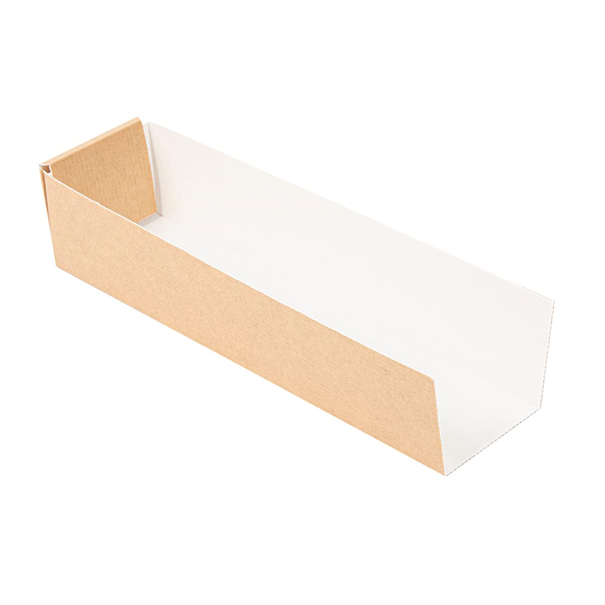 García de Pou - 200 unidades Palas Hot Dog 'Thepack' 220 G/M2 4,7X18,2X4 Cm Natural Cartón Ondulado Nano-Micro