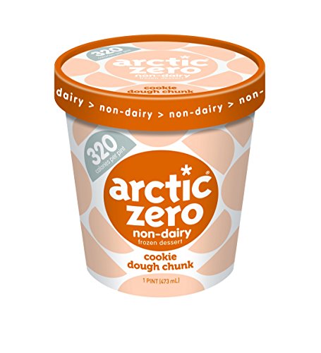 6 Pack, Arctic Zero Cookie Dough Chunk Pint, 16 Ounce (Pack of 6)