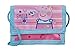 Produktbild Geldbeutel mit Namen | inkl. NAMENSDRUCK | Motiv Peppa Pig Schweinchen in rosa & hellblau | Personalisieren & Bedrucken | Umhängegeldbeutel Geldbörse zum Umhängen für Mädchen