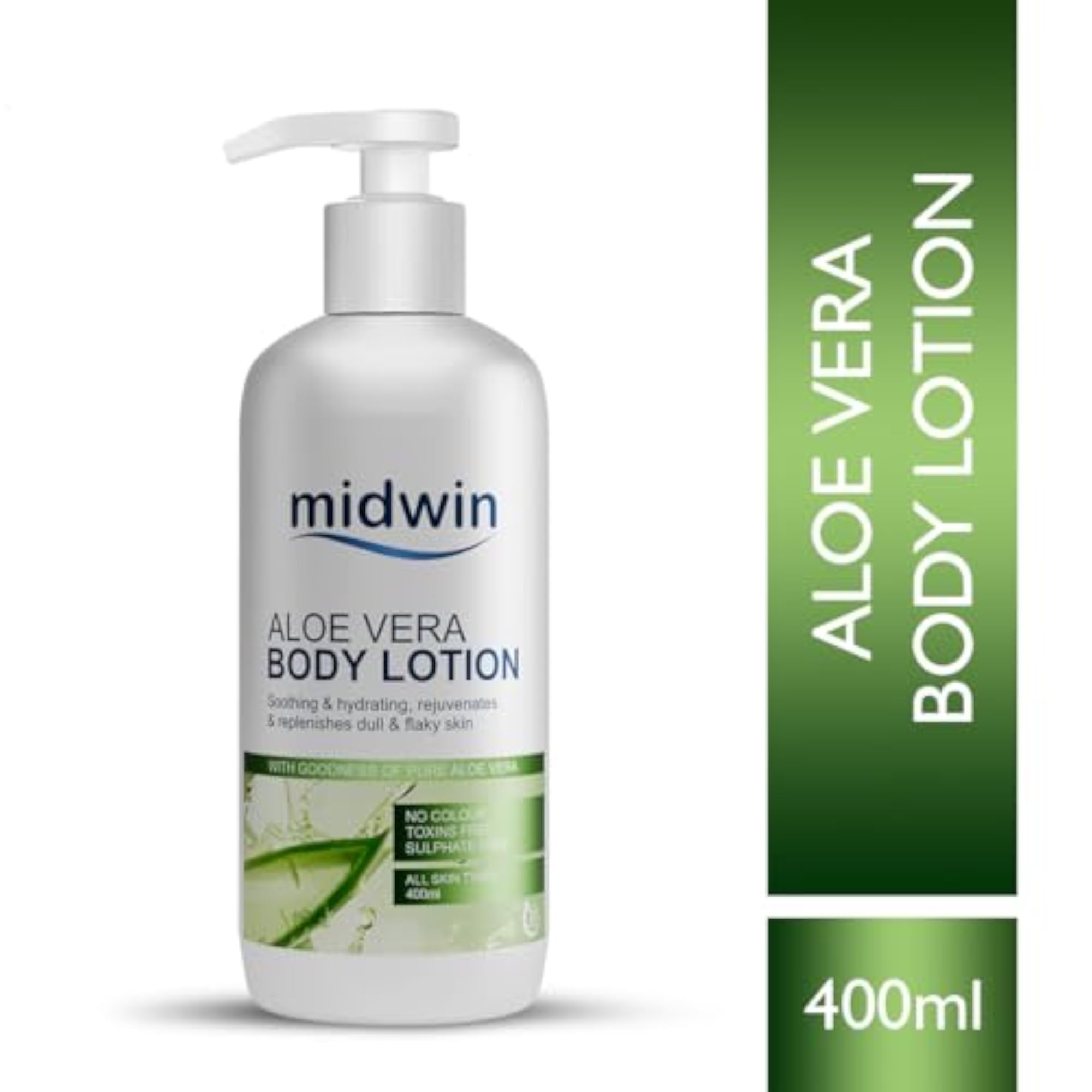 Aloe Vera Body Lotion, Soothing & Hydrating
