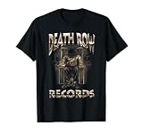 Death Row Records公式ブラウンクロームロゴ。 Tシャツ