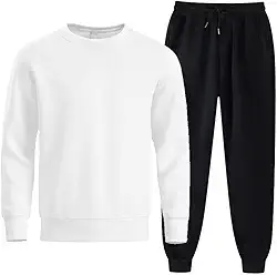 Conjunto de Moletom Masculino Liso Sport Casual Flanelado Leve e Macio