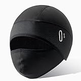 【Warm und wasserdicht】 Unsere Fahrradmützen bestehen aus Polarfleece, das bequem und warm ist, sich ohne Reizung an die Haut anpasst, außen wasserdicht und innen atmungsaktiv ist, ohne ein enges Gefühl zu erzeugen.