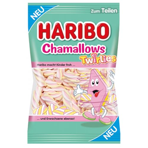 Haribo Chamallows Twirlies Schaumzucker (1 x 200g)