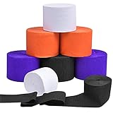 ♥ Amplia aplicación: Este conjunto de elegantes serpentinas de papel es adecuado para una variedad de fiestas temáticas, fiestas de cumpleaños, fiestas de verano, baby showers, fiestas de Navidad y fiestas festivas.