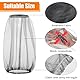 OHREN 2 PCS Head Net Face Mesh Head Cover, Mosquito Protection, Net Kopfschutz-Netz, Kopfnetz für Outdoor Lovers, Klettern, Angeln, Imkerei