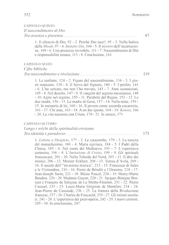 Il Nascondimento Nell'esperienza Religiosa - 4