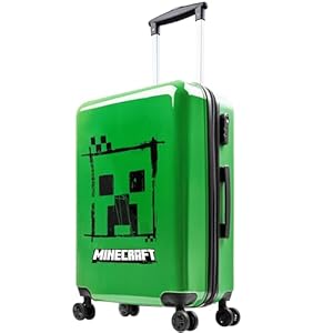 Minecraft Walizka Dziecięca Creeper Twarda