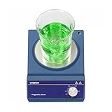 VOEDOR 3800 RPM Magnetic Stirrer Mixer with Stir Bar (No Heating), Max 3000ml Stainless Steel Magnetic Stir Plate Laboratory-Level Size