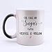 Produktbild LAH I Like My Sugar with Coffee and Cream Coffee Mugs Heat Sensitive Morph Mug Ceramic Material Color Change Morning Mug 11 Ounces