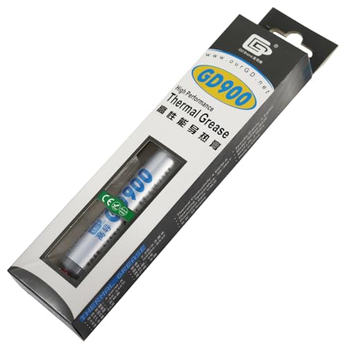 Net Weight 30 Grams Syringe with Bag Packaging Gray GD900 Thermal Conductive Grease Paste Silicone Compound Heat Sink Cooler BX30 (GD900-BX30*1 Piece) by Generic - Used condition - Image 7