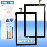 Touch Screen Digitizer for Nextbook Ares 10AS NX16A10132SPS 10.1' Front Glass Touch Panel Replacement with Tools(Not Include LCD)