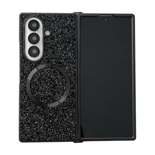 Coque magnétique Galaxy Z Fold7 paillettes avec charge sans fil