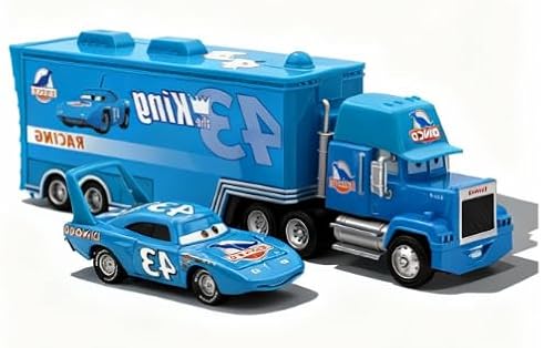 Iridety Movie Car Die-cast Vehicles Toys Set for Boy Gifts (Blue)