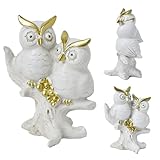 Matériau en résine : fabriquées en résine de haute qualité, ces figurines de hiboux résistent à l'usure. Leur résilience garantit une utilisation à long terme sans décoloration