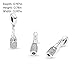 Pandora Sparkling Wine Bottle Dangle Charm - Compatible Moments Bracelets - Jewelry for Women - Gift for Women in Your Life - Made with Sterling Silver, Cubic Zirconia & Enamel
