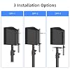 Suptek Heavy-Duty Floor Standing Speaker Stands Pair | Anti-Tip Rear Surround Sound Stands for Bose, JBL, Sony | 86-113cm Height Adjustable, 10kg Capacity, Tool-Free Assembly (SFM001) #4