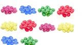 Plastic Snap Closure Fillable Easter Eggs - Toys for Egg Hunts, Easter Baskets, Classic Split Design