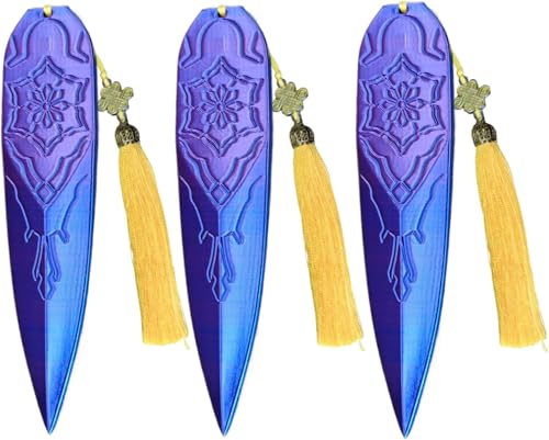 Runkoyea 3 Piezas Zoeys Cosplay Arma, 3D Impreso Dardos Hunters Disfraz Accesorios, Brillas En La Oscuridad Accesorios para Disfraces De Cosplay Y Halloween