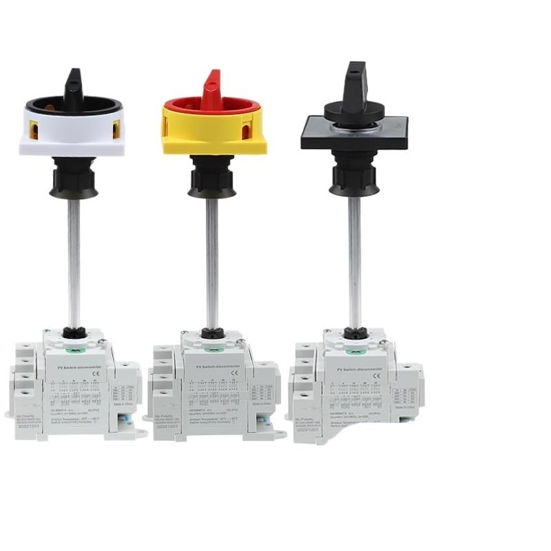 32A1200V Door Lock Installation photovoltaic DC Load Main Control Switch cage DC Isolation Switch Waterproof IP66 (Size : RY with Lock 4S 32A1000V)