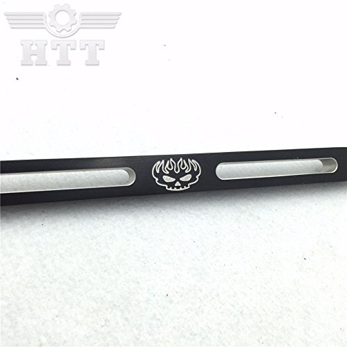 Xkh- Black Motorcycle Cnc Skull Flame Engraved Emblem Shift Linkage Compatible With Harley Davidson Cvo Road Glide Fltrsei2 Custom Fltrxse Fltrxse2 Efi Fltrse3 Ultra Fltruse Road King Flhrse3 4 5 6 [B019Rbml5O] #TOP4