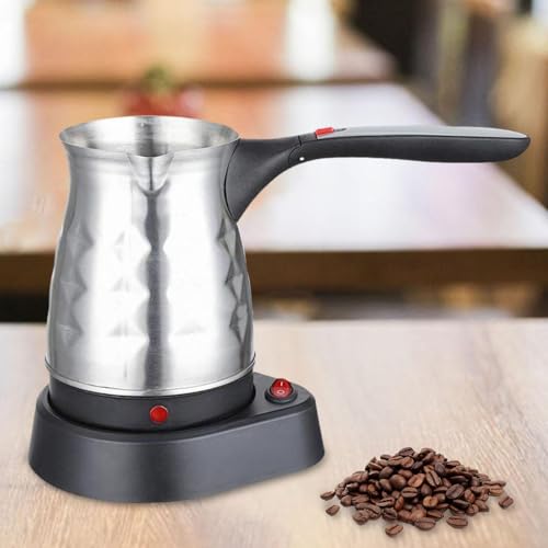 Pava eléctrica turca para café y té, acero inoxidable miniatura 5
