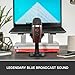 Blue Yeti Nano Premium USB Microphone for Recording, Streaming, Gaming, Podcasting on PC and Mac, Condenser Mic VO!CE Effects, Cardioid and Omni, No-Latency Monitoring - Red Onyx