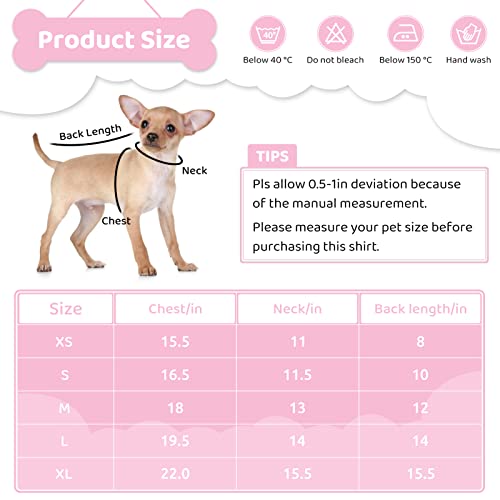 Preferhouse Pet Dog Striped T-Shirt Dogs Cats Cotton Vest Spring Summer Pet Apparel Tee Shirt Suitable For Small And Medium Large Pets French Bulldog Bichon #TOP4