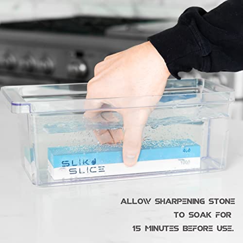 All-In-One Professional Grade Whetstone Knife Sharpening Stone Set - Premium Dual Grit 400/1000 3000/8000 With Bamboo Base, Fixed Angle Guide, Polishing Compound, Leather Strop & More! #TOP6