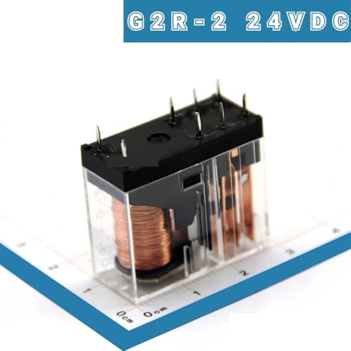Relais G2RK-2 24VDC bistable à 8 broches et 5A pour circuit imprimé