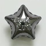 Cette perle peut être utilisée pour fabriquer des colliers de perles, des boucles d'oreilles, des bracelets, des bagues, des broches, des accessoires pour cheveux et d'autres bijoux.
