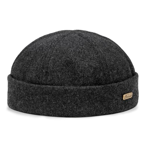 Sterkowski Docker | 100% Wool Beanie for Men and Women | Warm Handmade Dock Worker Hat