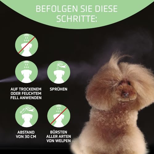Artero Mix Conditioner Leave-in für Hunde und Katzen – Entwirrt, spendet Feuchtigkeit und verleiht Glanz – Ohne Ausspülen – Anti-Statik Spray für trockenes oder verfilztes Fell – 300 ml