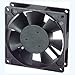 Ventilateur axial 92 x 92 x 25 mm 24 V CC sur bronze -10/+70 °C