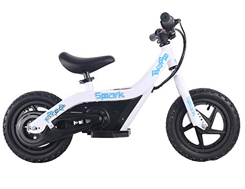 SYX MOTO Spark 24V 100W Kids Mini Electric Balance Bike Freestyle Ride-on Bike (White)